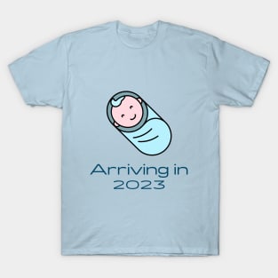 Baby arrival in 2023 T-Shirt